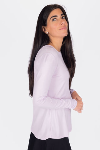Phoebe Tee (Light Lilac)