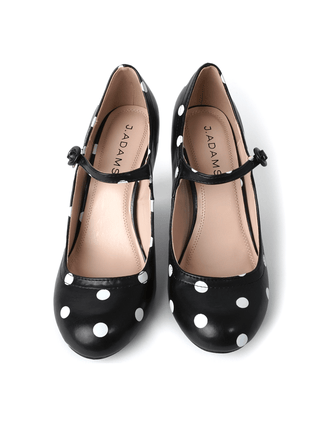 Pixie | Black/White Polka Dot - Glamourous Grace