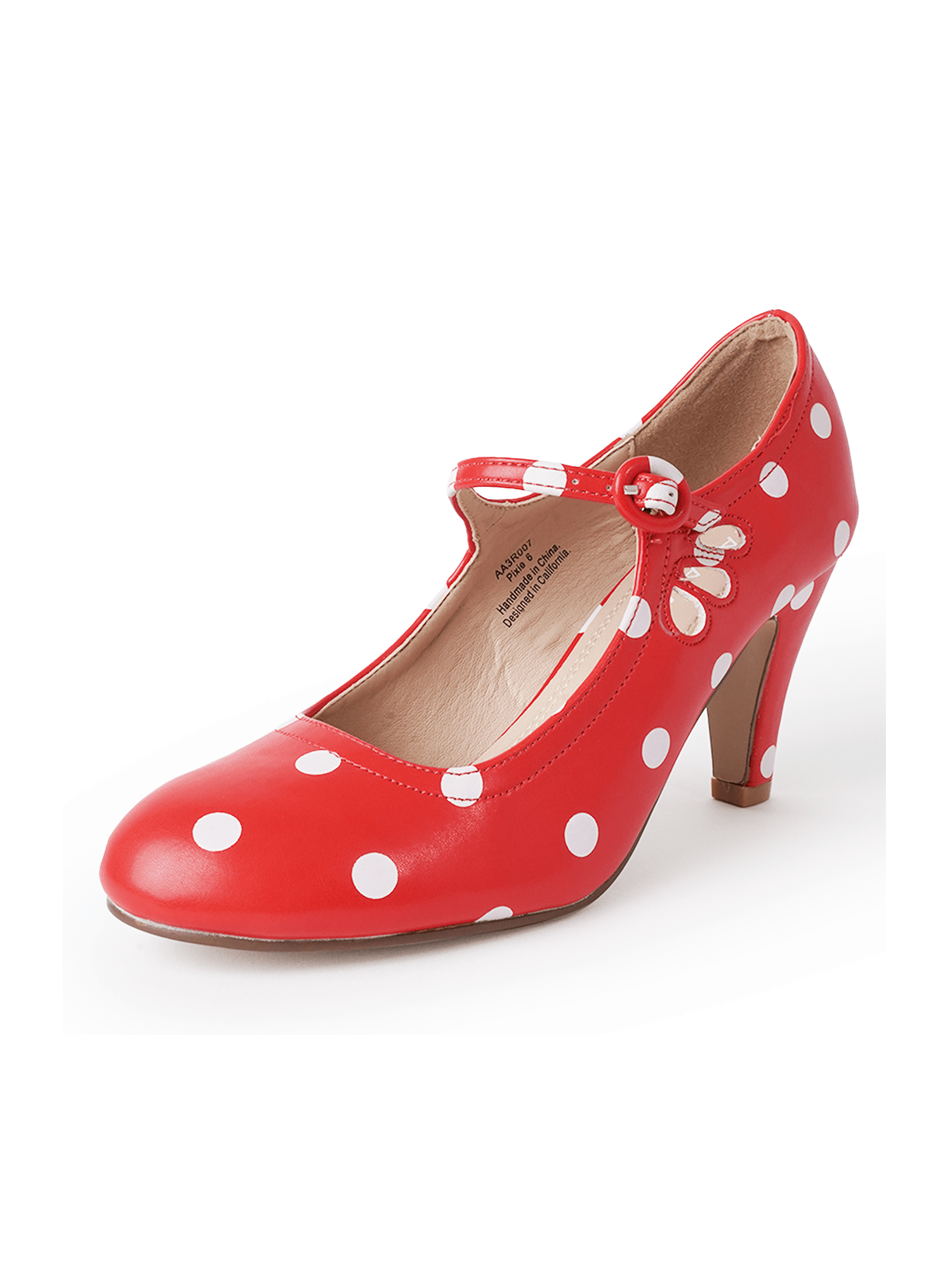 Pixie | Red/White Polka Dot - Glamourous Grace