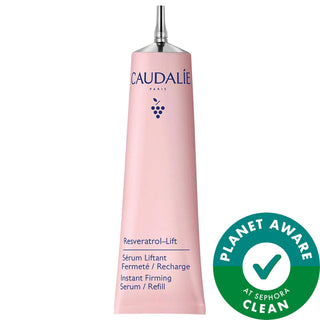 Caudalie Resveratrol Lift Instant Firming Refillable Retinol Alternative Serum - Anti-Aging Face Serum for Fine Lines & Wrinkles, Vegan Skincare - Glamourous Grace