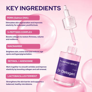 Plumping Serum - Peptides PDRN Niacinamide Retinol