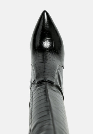 Pokey Long Stiletto Heel Boots