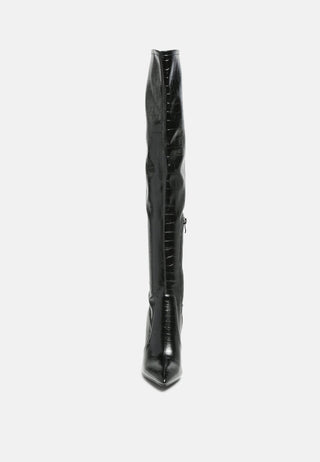 Pokey Long Stiletto Heel Boots