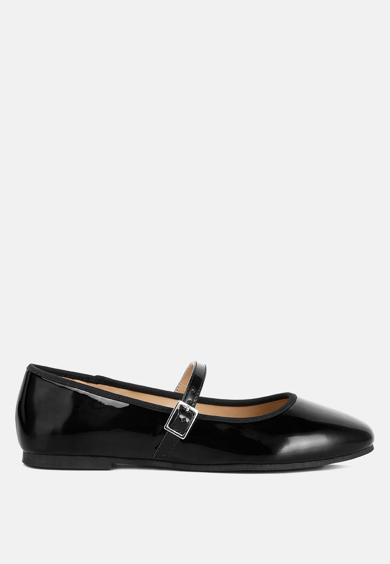 Posy Classic Mary Jane Flats - Glamourous Grace