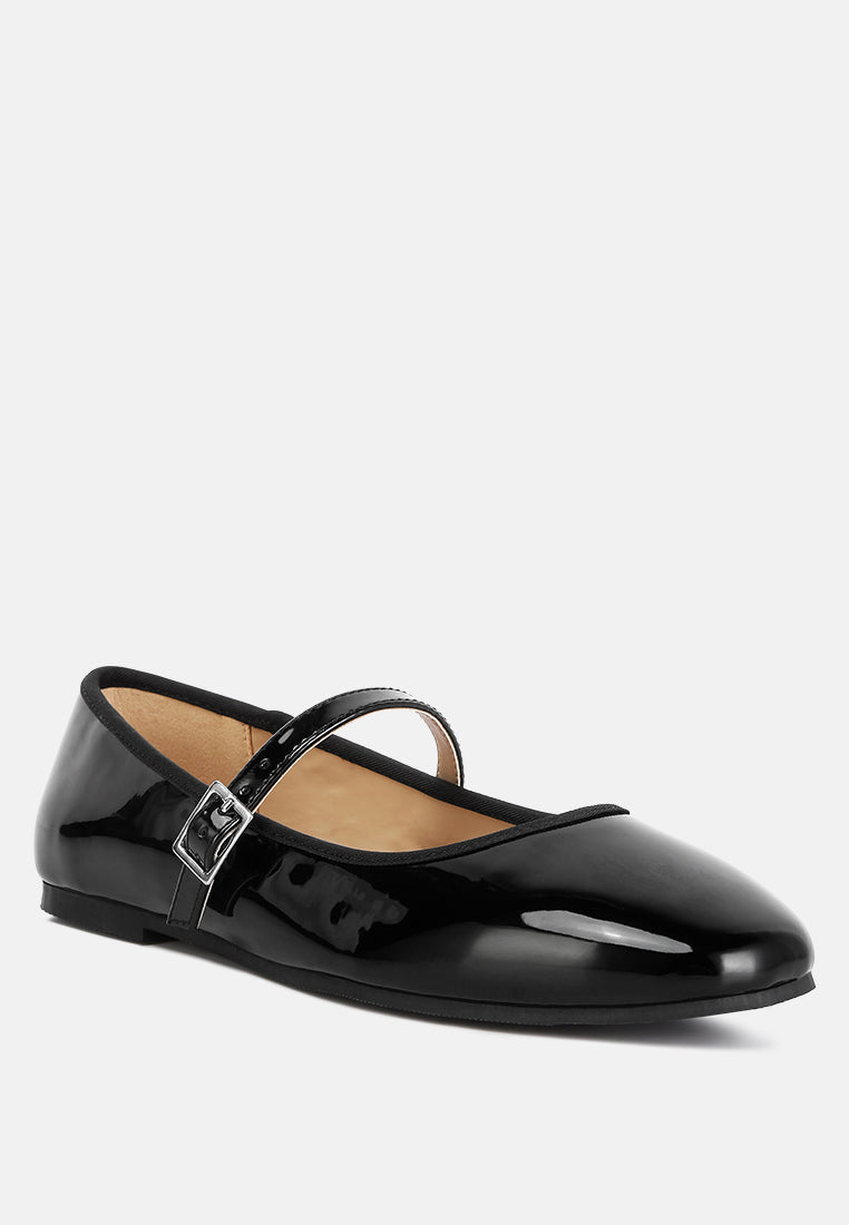 Posy Classic Mary Jane Flats - Glamourous Grace