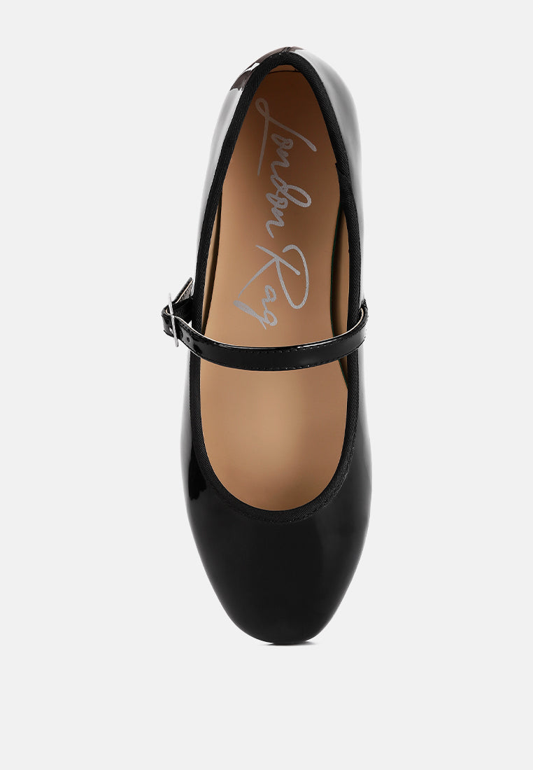 Posy Classic Mary Jane Flats - Glamourous Grace
