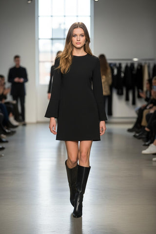 NIKKIB SOFT CHIC™ Long Sleeve Dress