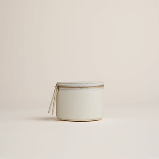 Globetrotter Jewelry Case - Ecru