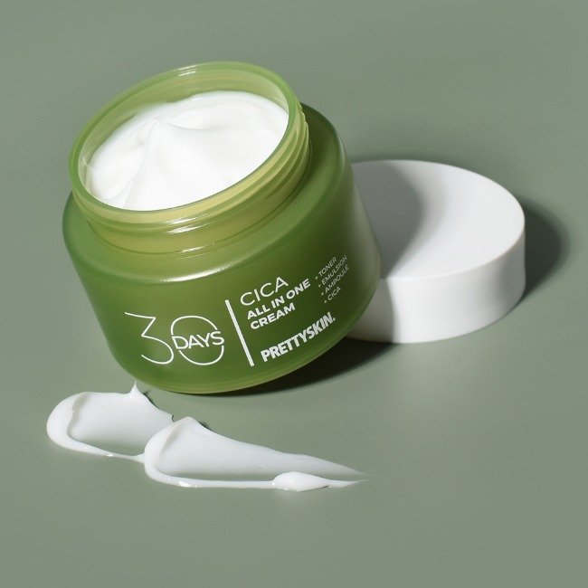 PRETTYSKIN 30 Days All-in-One Cica Cream 100ml - Glamourous Grace