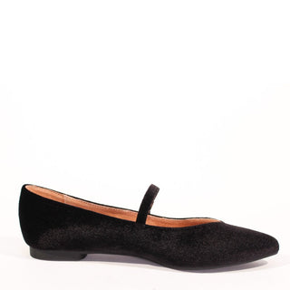 Prime Velvet Mary Jane Flats - Glamourous Grace