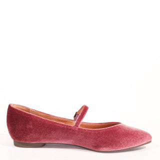 Prime Velvet Mary Jane Flats - Glamourous Grace