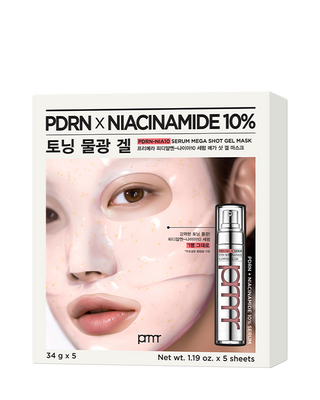 primera PDRN-NIA10 Serum Mega Shot Gel Mask 34g X 5ea