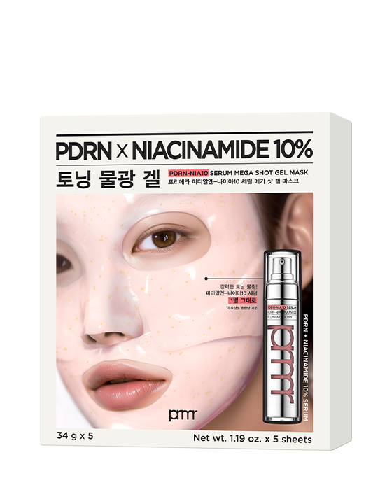 primera PDRN-NIA10 Serum Mega Shot Gel Mask 34g X 5ea - Glamourous Grace