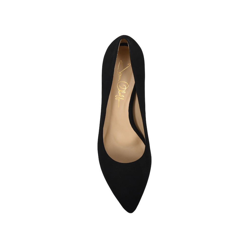 Deborah Black Kid Suede - Glamourous Grace