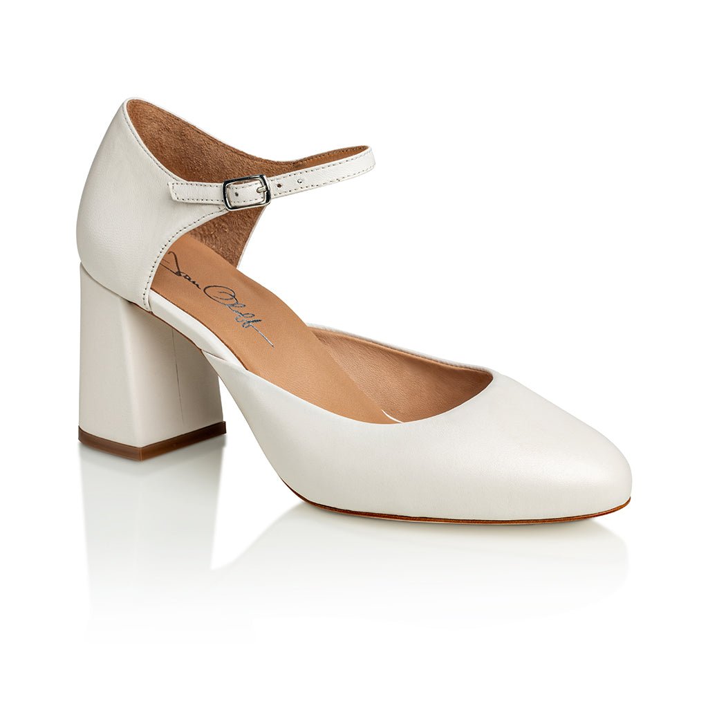 Sally Off White Mestico Luxury Nappa - Glamourous Grace