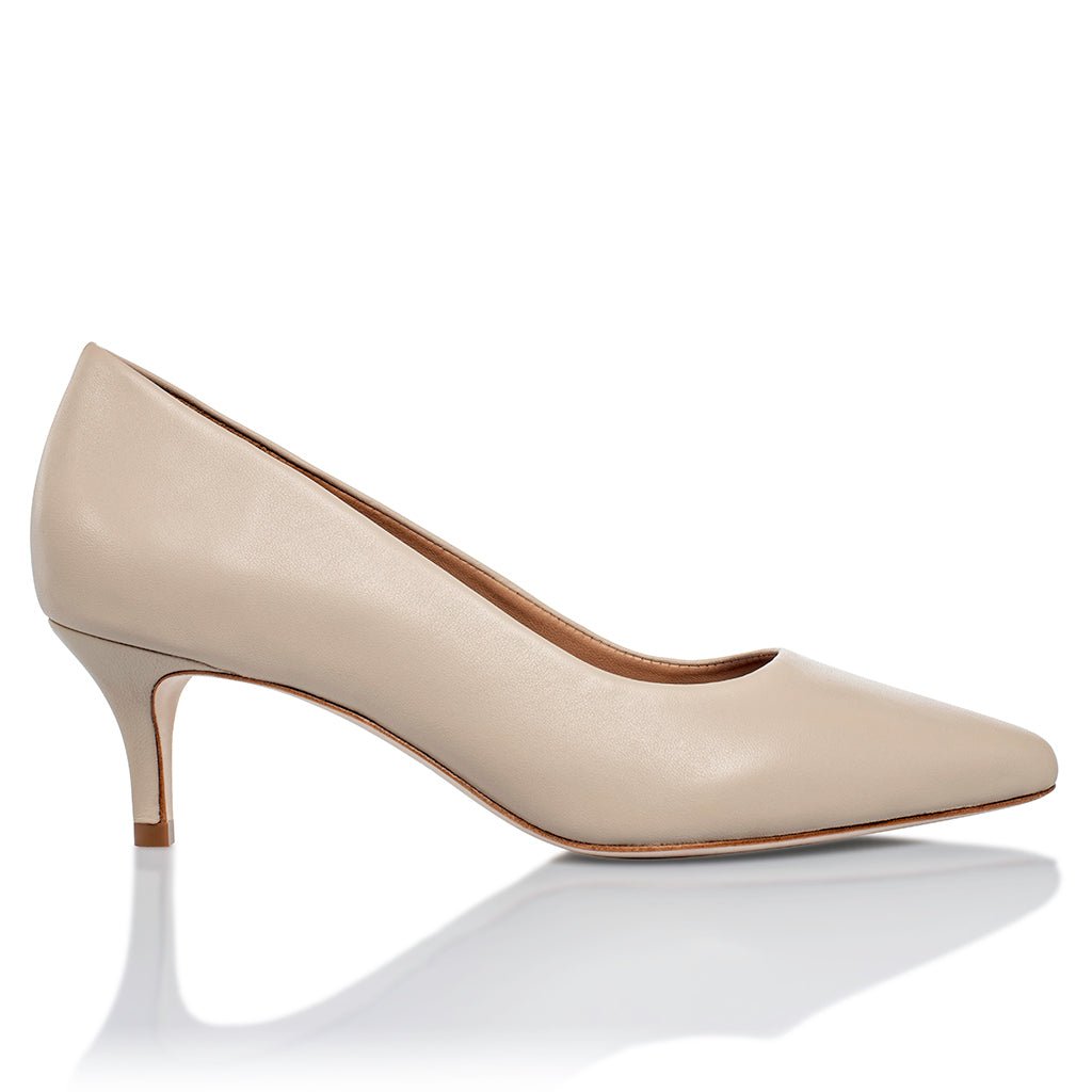 Callie Nude Mestico Lux Leather - Glamourous Grace