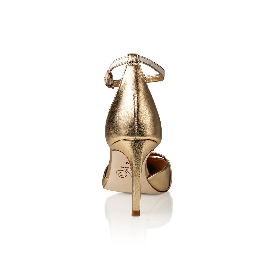 Desiree Gold / Off White Nappa - Glamourous Grace