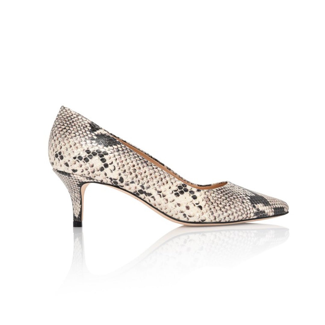 Callie Natural Printed Wild Snake - Glamourous Grace
