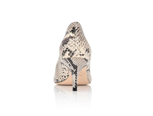 Callie Natural Printed Wild Snake