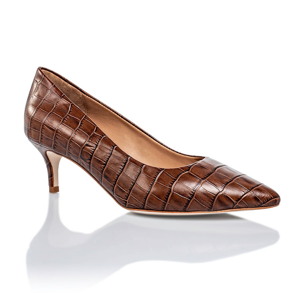 Callie Brown Croco - Glamourous Grace
