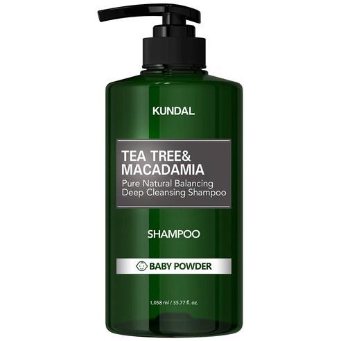KUNDAL Tea Tree & Macadamia Deep Cleansing Shampoo Baby Powder 1058ml - Glamourous Grace