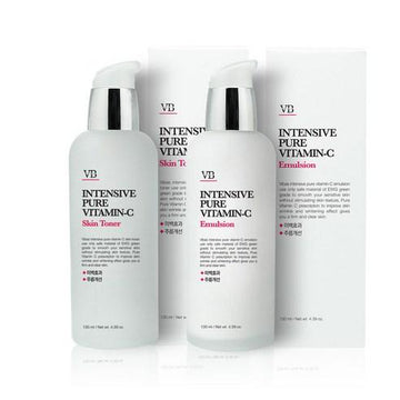 VIBAS Intensive Pure Vitamin C Skin Toner 140ml + Emulsion Set 140ml