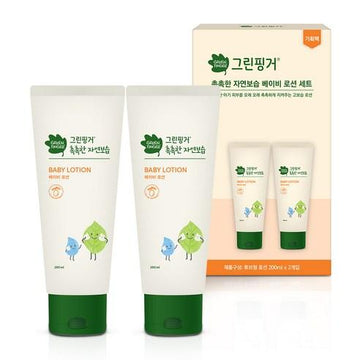 [GREEN FINGER] Natural Moisture Baby Lotion 200ml x 2ea - Glamourous Grace