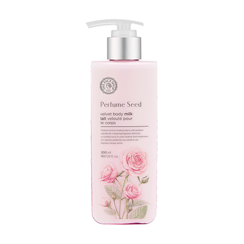 THE FACE SHOP Perfume Seed Velvet Body Milk 300ml - Glamourous Grace