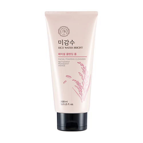 THE FACE SHOP Rice Water Bright Foaming Cleanser 300ml - Glamourous Grace