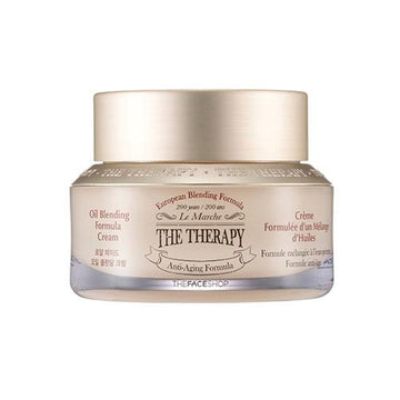 THE FACE SHOP THE THERAPY Oil Blending Formula Cream 50ml - Glamourous Grace