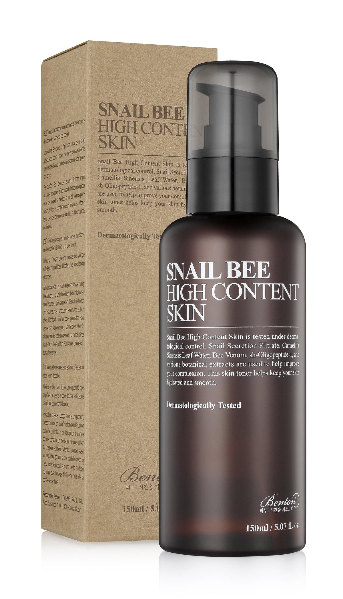 Benton Snail Bee High Content Skin Toner 150ml - Glamourous Grace