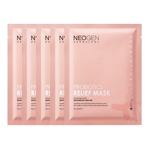 NEOGEN Probiotics Relief Mask 25g X 5ea - Glamourous Grace