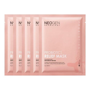 NEOGEN Probiotics Relief Mask 25g X 5ea - Glamourous Grace
