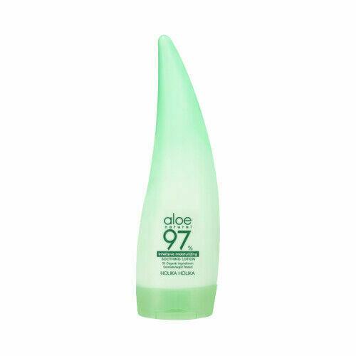 [HOLIKA HOLIKA] Aloe 97% Soothing Lotion Intensive Moisturizing 240ml - Glamourous Grace