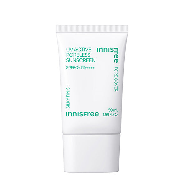 innisfree UV Active Poreless Sunscreen 50ml SPF50+ PA++++ - Glamourous Grace