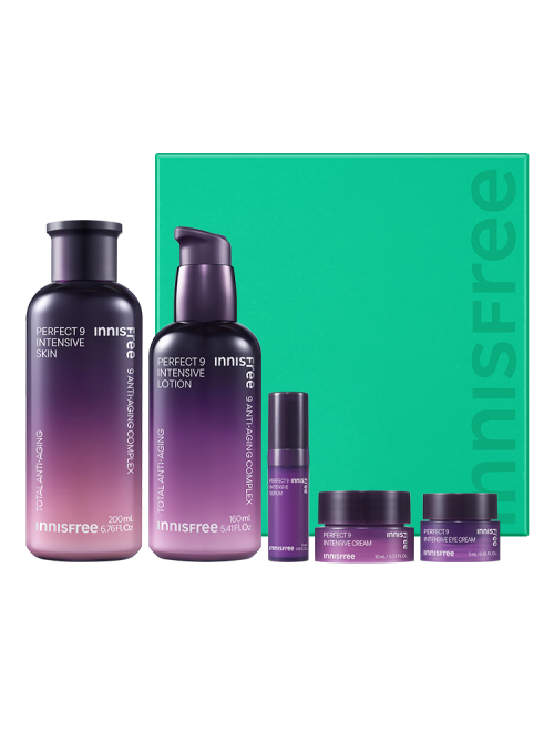 Innisfree Perfect 9 Intensive Skincare Set - Glamourous Grace