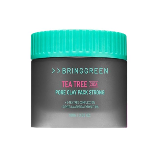 BRINGGREEN Tea Tree Cica Pore Clay Pack Strong 100g - Glamourous Grace