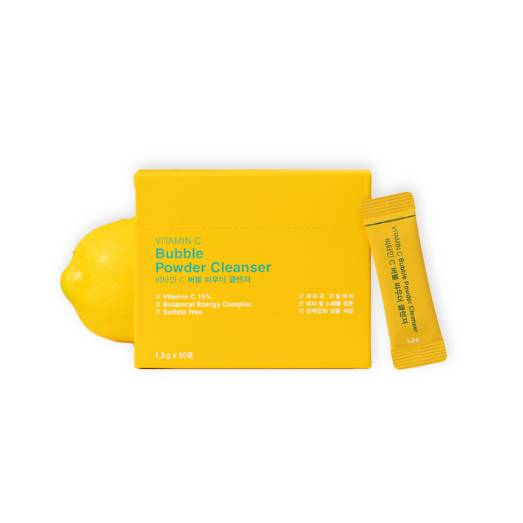 [JEJU INDI] Vitamin C Bubble Powder Cleanser 30ea - Glamourous Grace