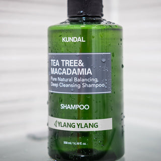 KUNDAL TEA TREE&MACADAMIA Pure Natural Balancing Deep Cleansing Shampoo 500ml #YLANG YLANG - Glamourous Grace