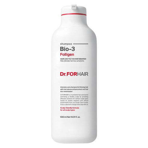 Dr.FORHAIR Bio-3 Folligen Shampoo 500ml - Glamourous Grace