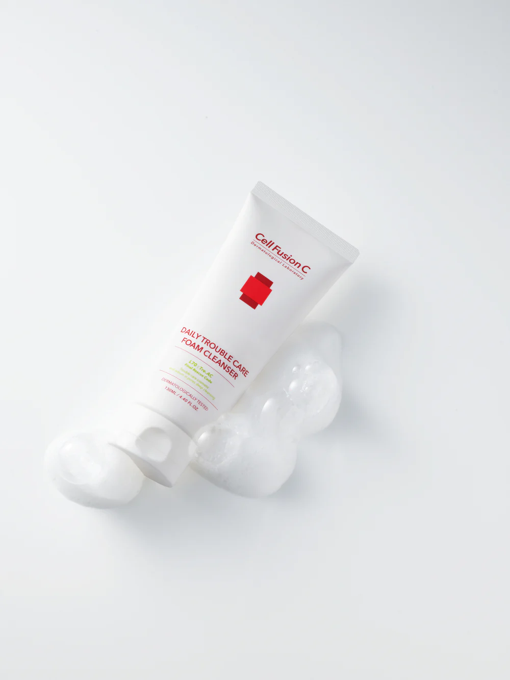 [Cell Fusion C] TRE.AC Daily Trouble Care Foam Cleanser 130ml - Glamourous Grace