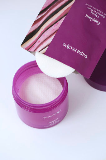 papa recipe Eggplant Clearing Peeling Pad Toner 255ml(70 Pads) - Glamourous Grace