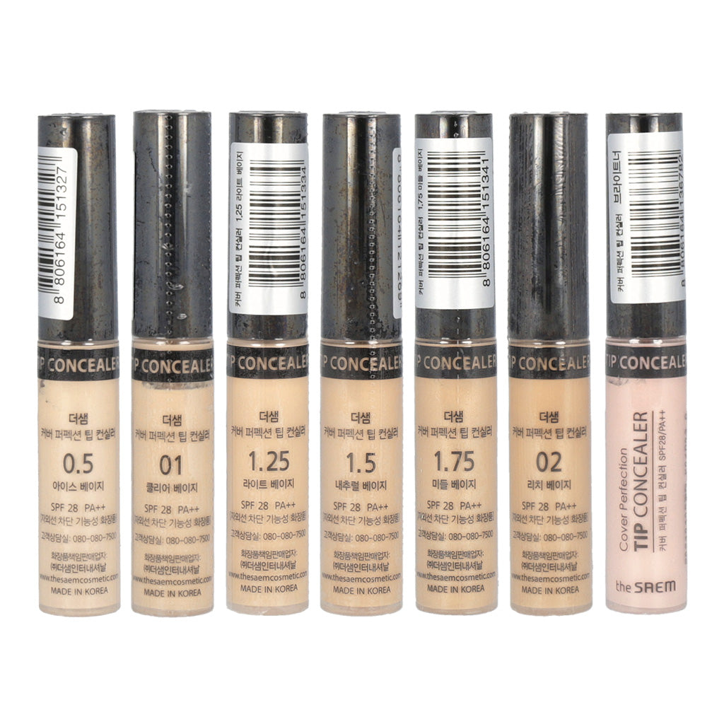 the SAEM Cover Perfection Tip Concealer 6.5g (10 shades) - Glamourous Grace