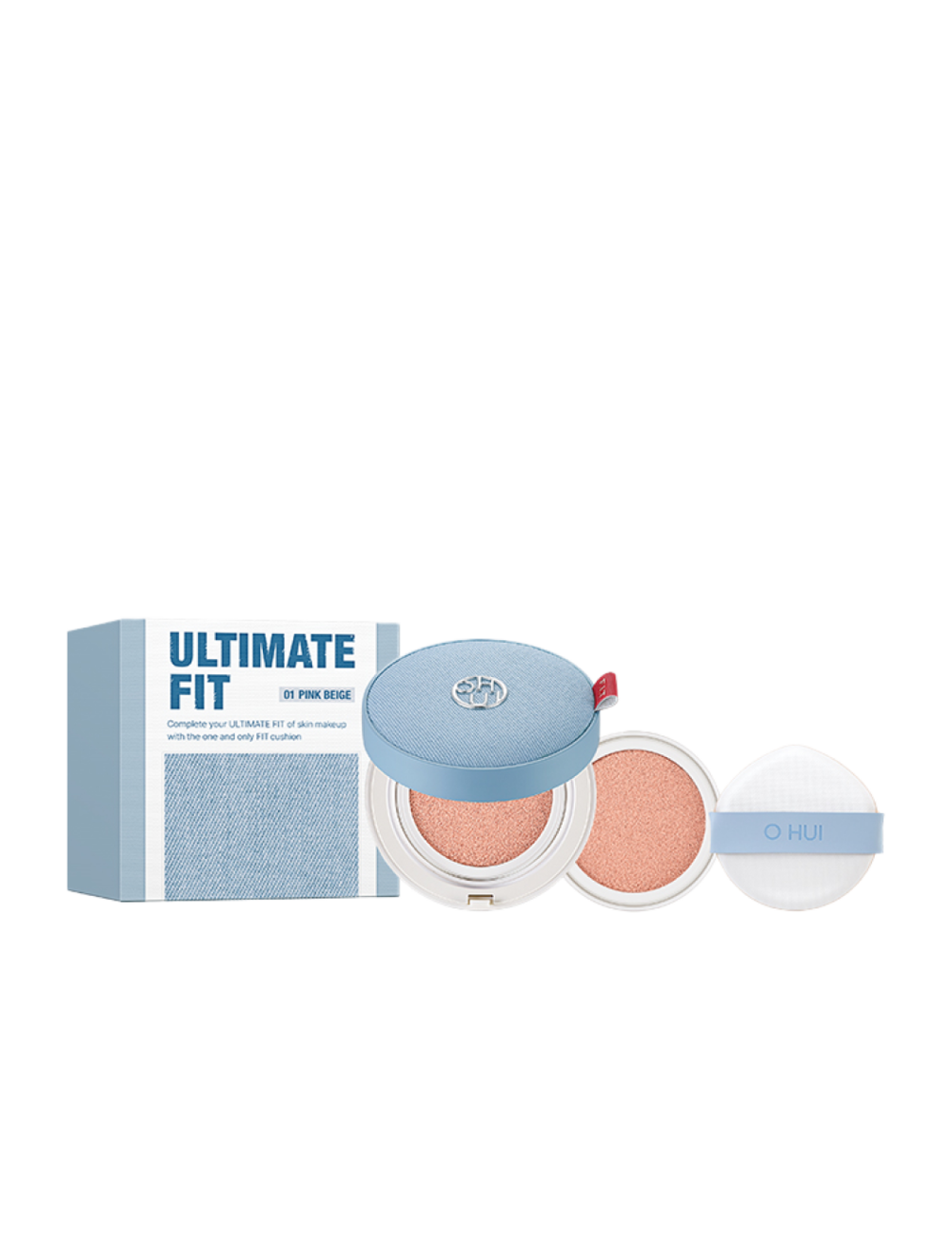 O HUI Ultimate Fit Tone Up Jean Cushion 15g x 2ea (SPF 35/PA++) #Pink Beige - Glamourous Grace