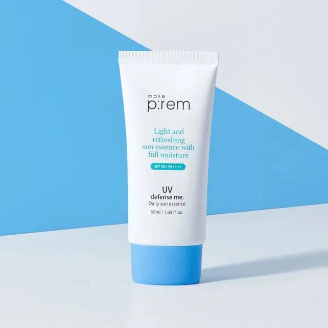 make p:rem UV Defense Me. Daily Sun Essence SPF 50+ PA++++ 50ml - Glamourous Grace