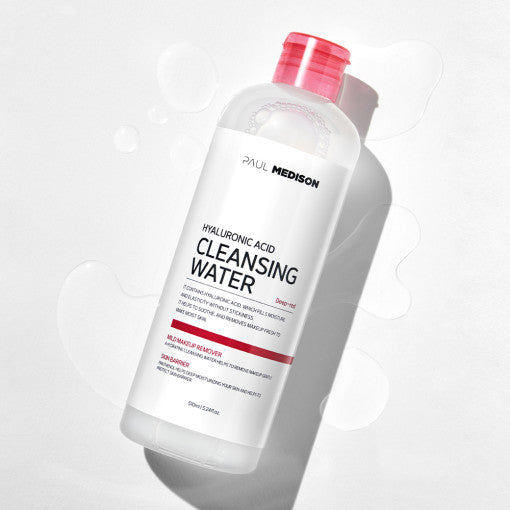 PAUL MEDISON  Deep Red Hyaluronic Acid Cleansing Water 510ml - Glamourous Grace
