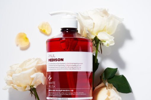 PAUL MEDISON Deep Red Fast Hair Loss Shampoo 1077ml #White Musk - Glamourous Grace