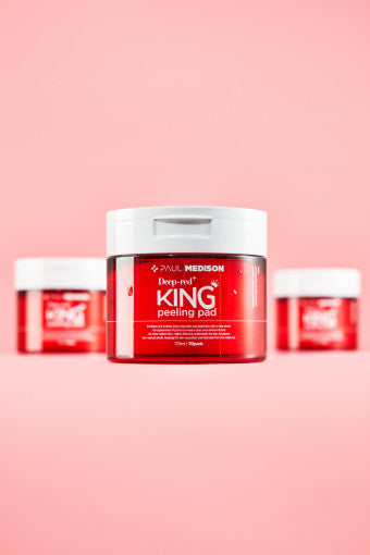 PAUL MEDISON Deep Red King Peeling Pad 170ml (70ea) - Glamourous Grace