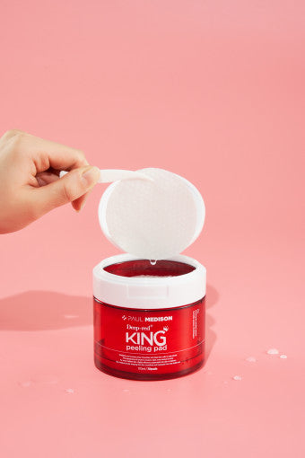 PAUL MEDISON Deep Red King Peeling Pad 170ml (70ea) - Glamourous Grace