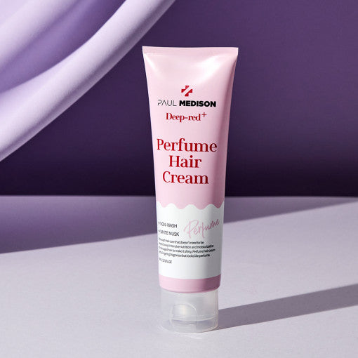 PAUL MEDISON Deep Red Perfume Hair Cream 80ml #WHITE MUSK - Glamourous Grace